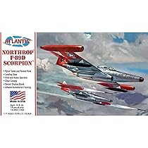 スコーピオン　飛行機　模型動 F-89D スコーピオン (タカラレベル 1/79)＞ 飛行機プラモデル